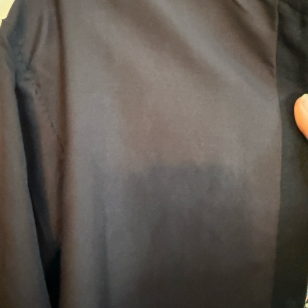 black wool Kashmiri jacket featuring multicolor allover Aari embroidery - Picture 15 of 15